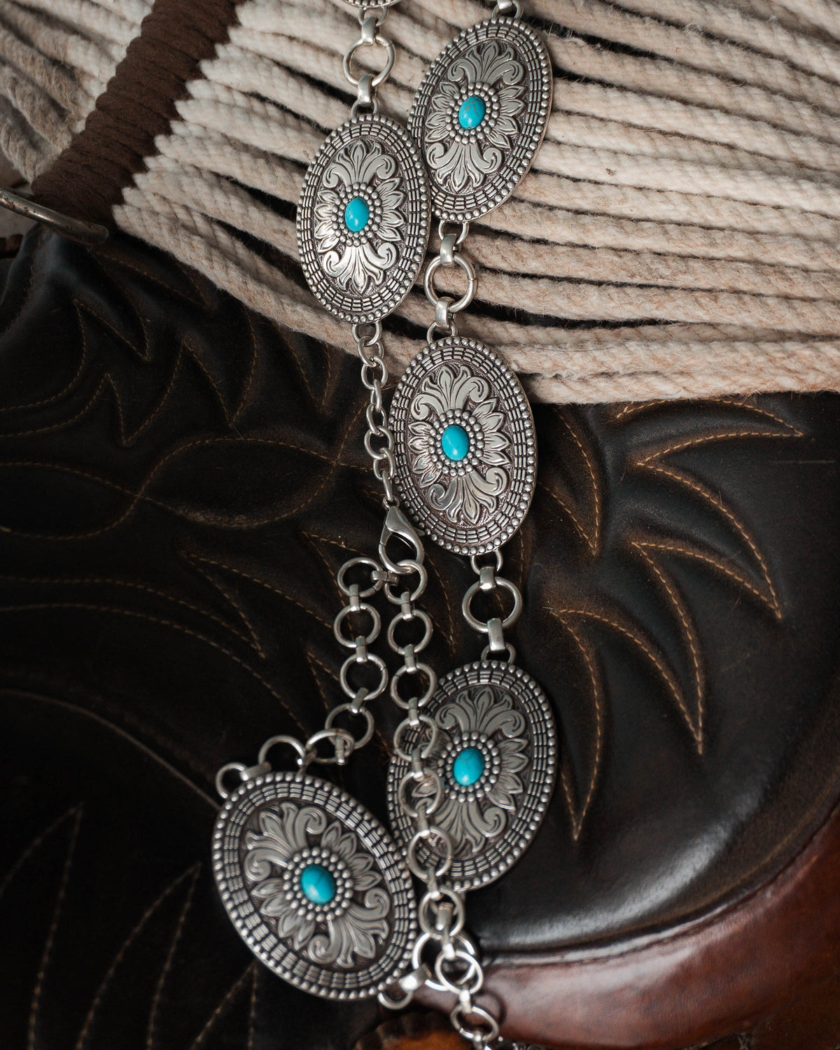 Western Waters Concho Belt