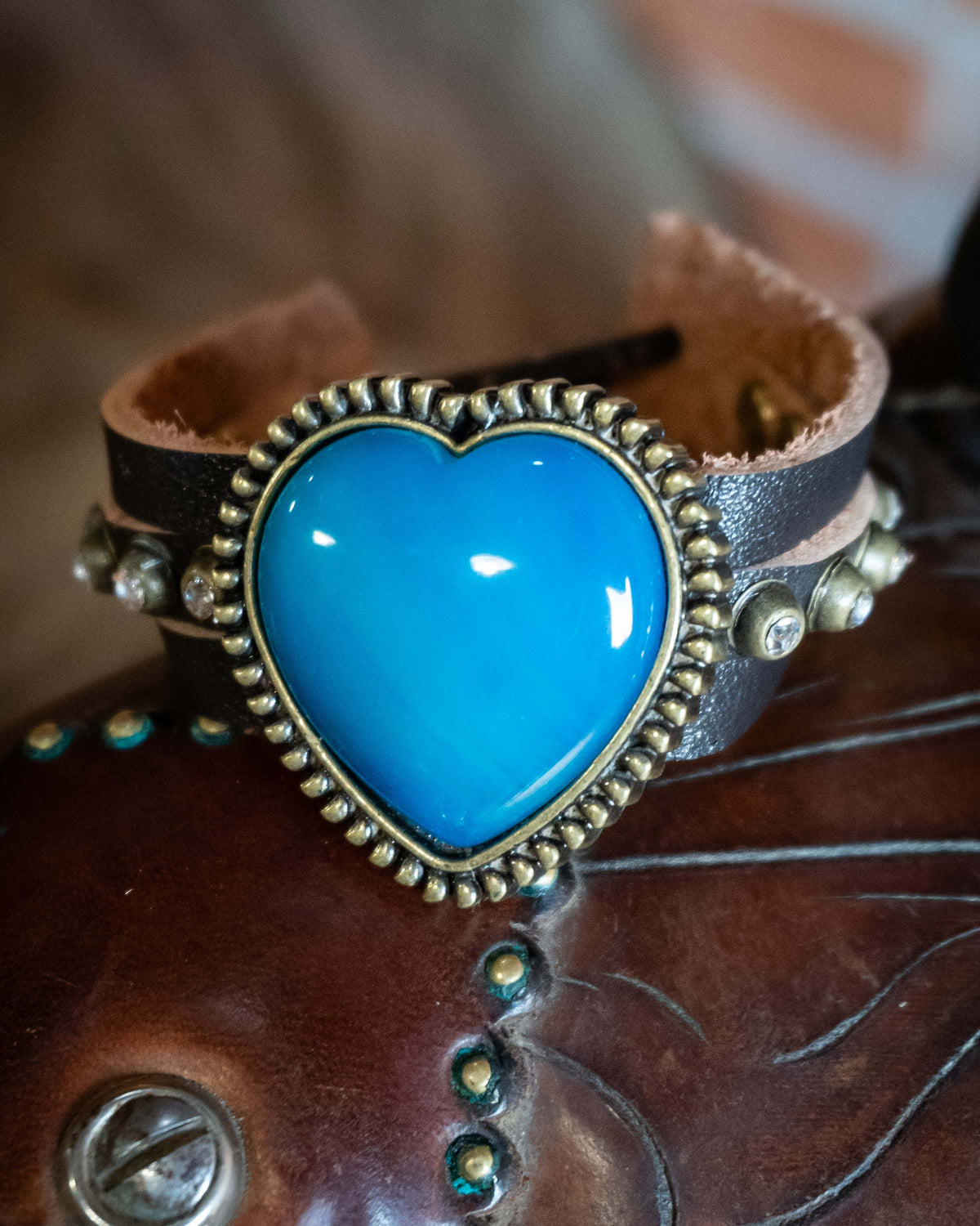 Hearts and Horseshoes Cuff