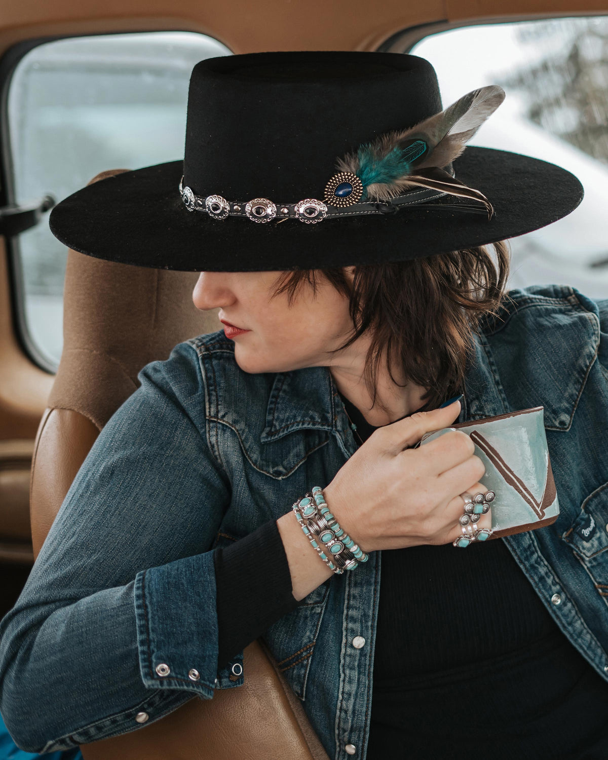 Bright Messenger Hat Pin
