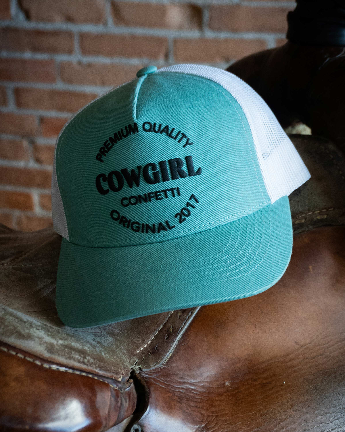The Keeper Hat—Turquoise