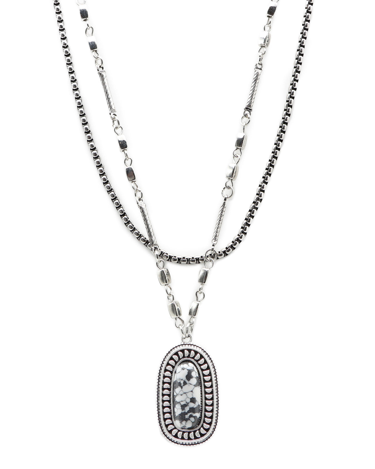 The Line Divided Necklace