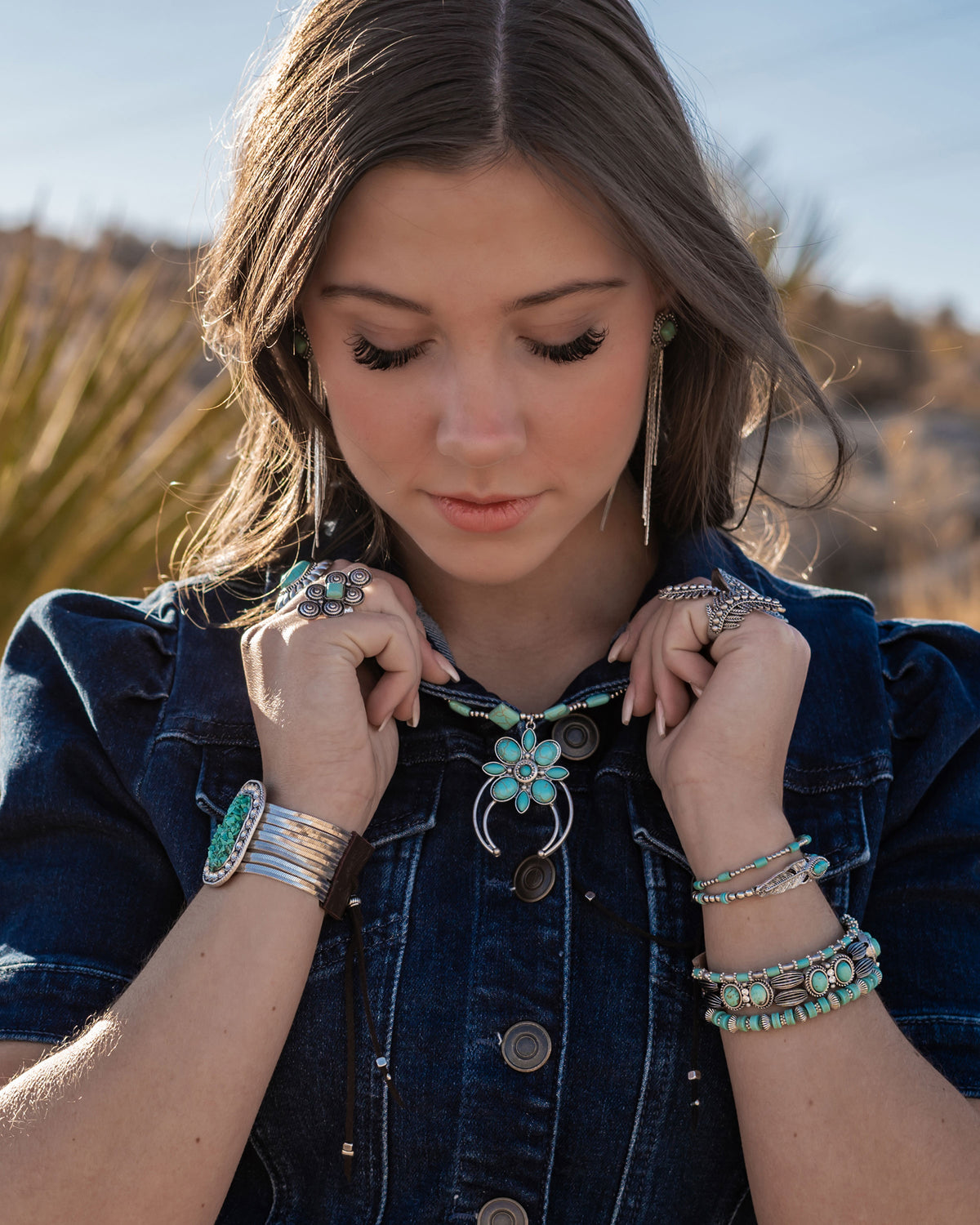 Dwell in Peace Cuff
