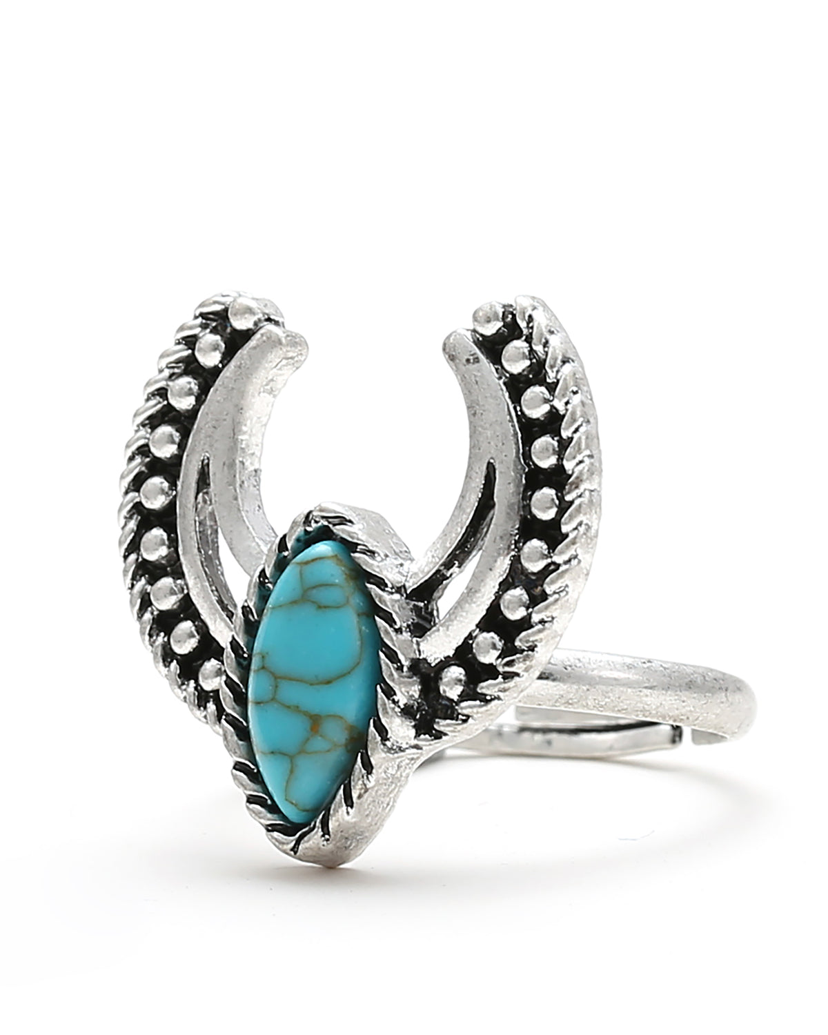 Watchful Crescent Ring